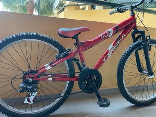 Bicicleta de montaña marca Orbea.