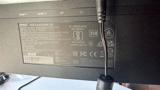 Monitor Curvo MSI Nero/Grigio