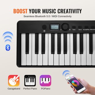 Tastiera Pianoforte Pieghevole 88 Tasti Bluetooth
