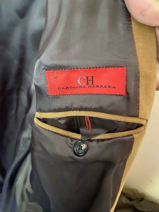 Abrigo Carolina Herrera Beige/Marrón Hombre