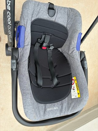 Cochecito Be Cool Quantum: maxicosi,capazo y silla