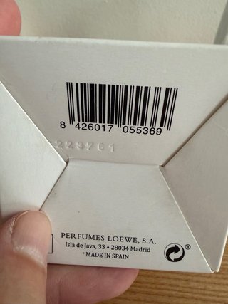 Loewe Pour Homme 150ml.