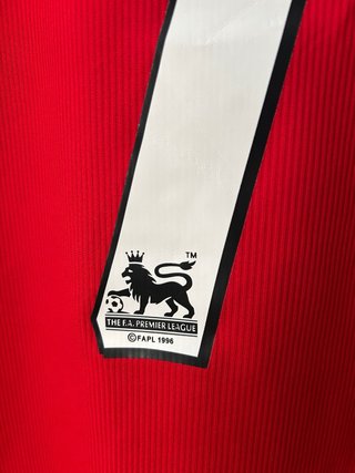 Camiseta Manchester United Beckham #7 Umbro Roja