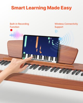 Pianoforte Digitale 88 Tasti con Pedale Sustain