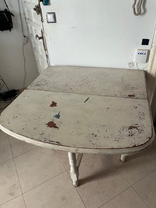 Mesa Libro Vintage Blanca