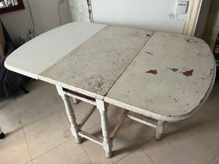 Mesa Libro Vintage Blanca