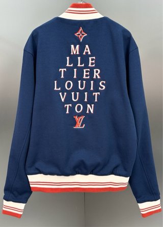 Chaqueta Louis Vuitton Azul y Roja