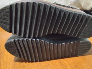 Zapatos de cuña negros