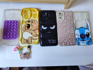 Cover Redmi Note 10S: Jerry, Stitch, Leopardo