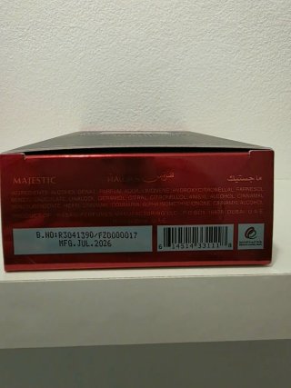 Rasasi Hawas Majestic 100ml - Provato, 6 spruzzi