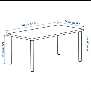 Mesa Ikea Diseño Diamantes Multicolor