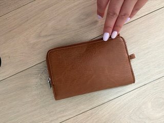 Cartera Desigual Marrón con Cremallera