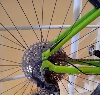 Bicicleta Merida Verde