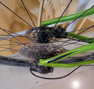 Bicicleta Merida Verde