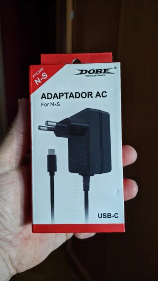Nintendo switch, lite y oled cargador