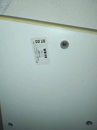 Escritorio Galant Ikea Blanco y Gris