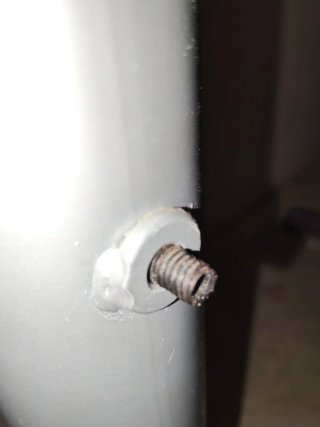 Escritorio Galant Ikea Blanco y Gris
