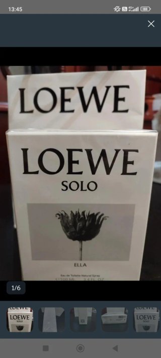 2x Perfume Loewe Solo Ella 100ml