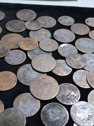 Lote 200 monedas antiguas España Alfonso xii