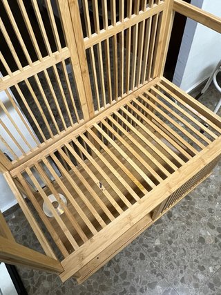 Armario Perchero Bambú Madera