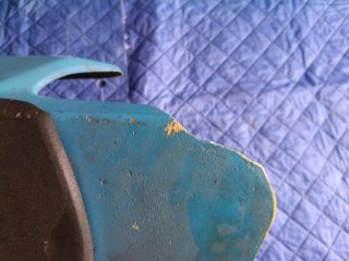 Carcasa Plástico Mini Moto Azul