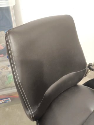Sillón de oficina/estudio en piel