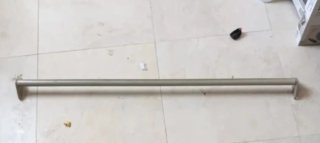 Barra armario metal armario 1 m