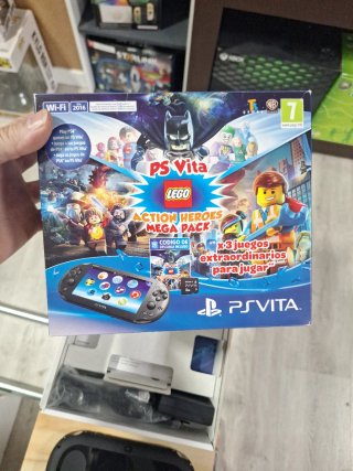 PS Vita PCH-2016 Lego Action Heroes Mega Pack