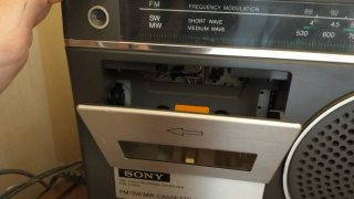 Sony CF-160S Radio Cassette Portátil