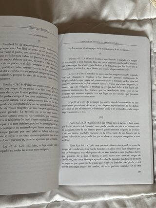 Compendio de historia de derecho español