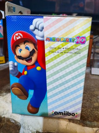Mario Party 10 + Amiibo Mario Wii U sigillato