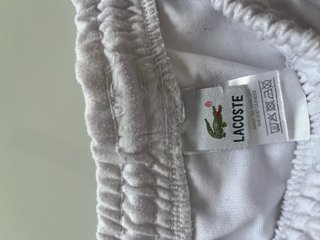 Conjunto Deportivo Lacoste Blanco