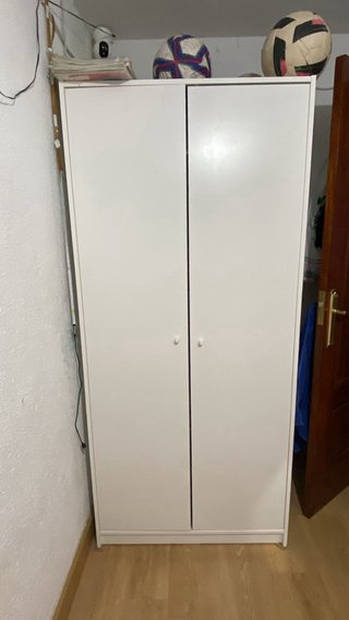 Armario Ikea Kleppstad Blanco