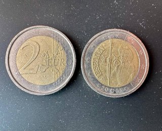 Moneda 2€ Don Quijote España 2005