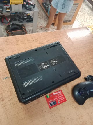 CONSOLA SEGA MEGA DRIVE 16 BIT MANDO Y CABLES