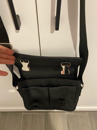 Bolso bandolera Prada negro