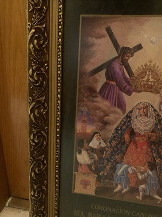 Cartel Coronación Virgen Angustias