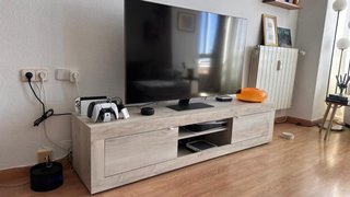 Conjunto Muebles Salón Madera Clara