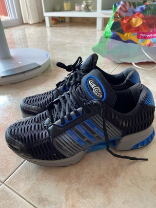 Zapatillas Adidas Talla 42 Negras y Azules