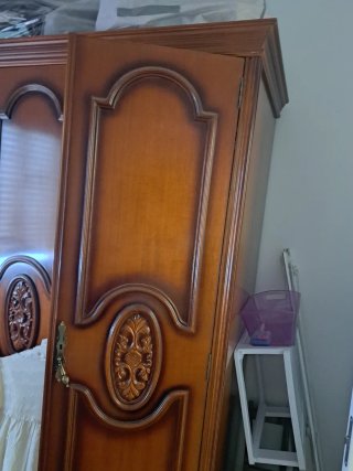 Armario 4 cuerpos madera