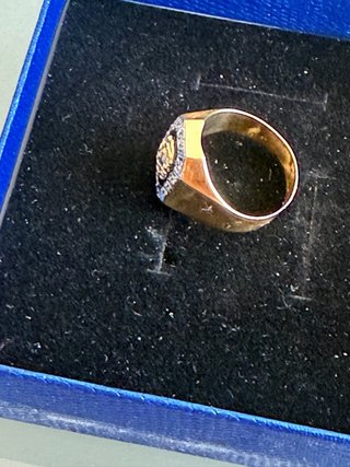 Anillo Oro 18k Medusa