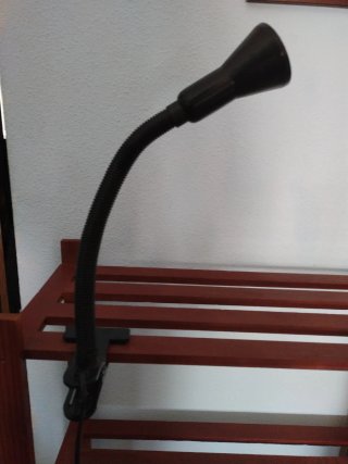 Flexo con pinza negro