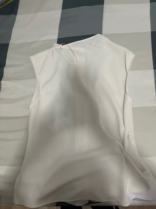 Camiseta Zara Blanca Talla XS