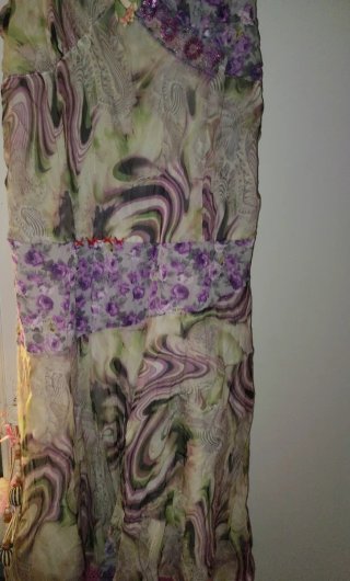 Vestido estampado floral sin usar