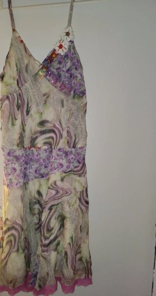 Vestido estampado floral sin usar