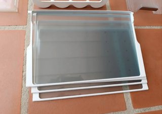 Nevera-congelador Siemens: Estantes y Cajones