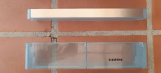 Nevera-congelador Siemens: Estantes y Cajones