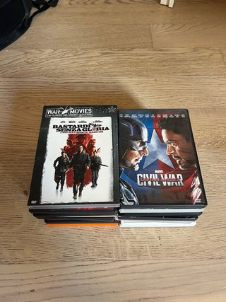 15 dischi dvd