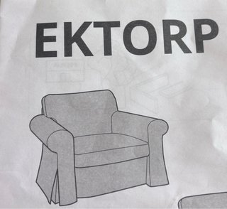 Fodera per divano EKTORP 1 posto IKEA beige