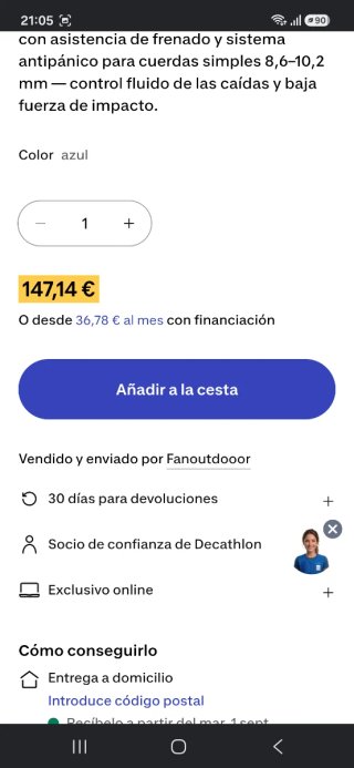 Bloqueador escalada Matik-Camp